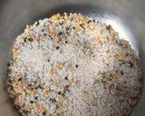 A picture of step 1 of Vaghareli khichdi.