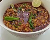 A picture of step 9 of Chana dal fry restaurant style.