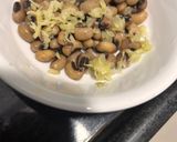 A picture of step 2 of Lobia salad.