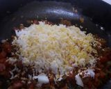 A picture of step 4 of Egg Ghotala with omelette.