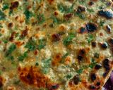 A picture of step 6 of Methi parantha.