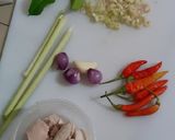Foto langkah ke 2 dari resep Ayam sambal matah (diet).