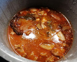 Foto del paso 2 de la receta: 250.Alubias con careta de cerdo, chorizo y jamón / Cocción lenta