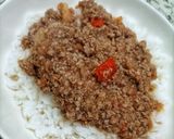A picture of step 5 of 25 minute minced meat.