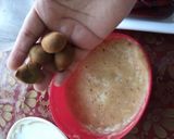 A picture of step 2 of Talhar n katara chutney.