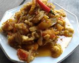 Foto langkah ke 7 dari resep Sambal telor bawang bombai.