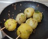 A picture of step 2 of Farali Grilled Potatoes with Sesame seeds.