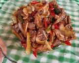Foto langkah ke 8 dari resep Beef Black Pepper.