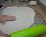 A picture of step 5 of Octopus Empanada.