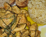 Foto del paso 6 de la receta: Pollo marinado con arroz aromático