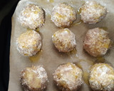 Foto del paso 3 de la receta: Albóndigas en airfryer con dip de garbanzos y puerro