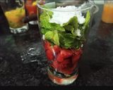 A picture of step 10 of Orange Mojito, Watermelon Mojito and Strawberry Mojito.