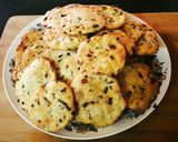 A picture of step 2 of Onion methi puri.
