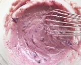 Foto langkah ke 7 dari resep Blueberry Cheese Chiffon Cake.