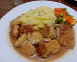 Foto langkah ke 5 dari resep Chickenball Ampas Almond.