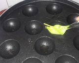 A picture of step 5 of Kuzhi paniyaram.
