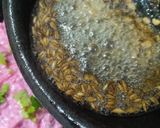 A picture of step 4 of Beetroot curd rice.