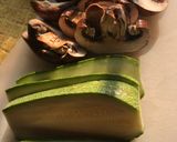 Foto del paso 2 de la receta: Carne con portobello y calabazas asados. 100% libre de grasa