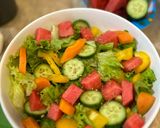 Hình bước làm 3 của món Salad Dâu Tằm