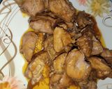 A picture of step 2 of Chinese rice with chicken Chilli.