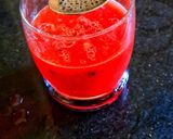 A picture of step 3 of Summer special simple watermelon juice.