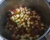 Foto del paso 3 de la receta Calabacines con estofado de cerdo