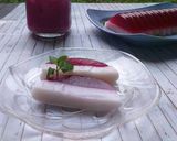 Foto langkah ke 5 dari resep Puding jus buah bit.