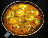 A picture of step 6 of Creamy Egg curry (without onion,Garlic).
