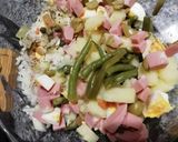 Foto del paso 1 de la receta: Ensalada con mortadela