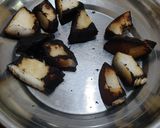 A picture of step 1 of Dark thandai smoothie.