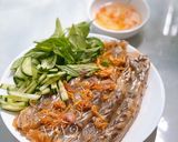 Hình bước làm 3 của món Bánh cuốn nóng gạo lứt
