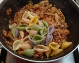 Foto del paso 13 de la receta: Pasta con setas y salsa de tomate