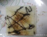 A picture of step 2 of Chocolate sandwich.
