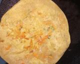A picture of step 4 of Carrot paratha.