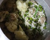 A picture of step 2 of Green chickpeas pulav.