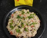 A picture of step 7 of Oats Upma.