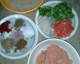 A picture of step 3 of Rice momos steamed.