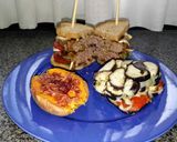 Foto del paso 5 de la receta: Hamburguesa ternera macerada con Pedro Ximénez y rulo de cabra
