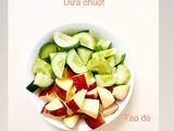 Smoothie Dưa leo x Táo