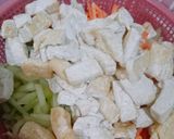 Foto langkah ke 3 dari resep Tumis Labu Siam, Wortel, dan Tahu.