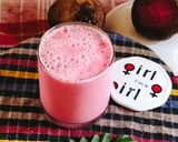 A picture of step 1 of Beetroot smoothie.