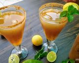 A picture of step 4 of Aam Panna with Jaggery Powder.