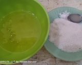 Foto langkah ke 1 dari resep 63. Cheddar Cheese Ogura Cake.