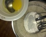 A picture of step 1 of Chocolate box cake.