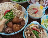 Hình bước làm 1 của món Lẩu ghẹ hải sản chua ngọt