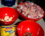 Foto langkah ke 1 dari resep Nasi Tim Ayam.