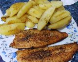 Foto del paso 8 de la receta: Filetes de trucha con patatas!!🐟😋🍴