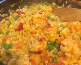 A picture of step 8 of Special Tiger-Prawn Risotto.