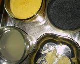 A picture of step 1 of Orange coconut mocktail.
