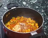 A picture of step 5 of Veg Biryani.